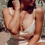Collier de l’intention avec quartz clair